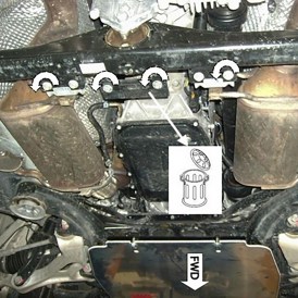 Unterfahrschutz Getriebe 2.5mm Stahl Volkswagen Touareg 2010 bis 2016 2.jpg